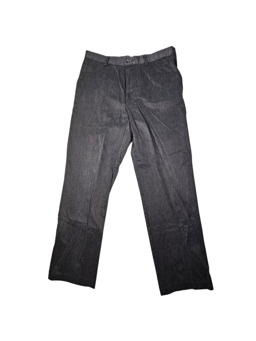 Dockers D2 Straight Leg Khaki Dress Pants Men's Size 33x32" Charcoal Gray